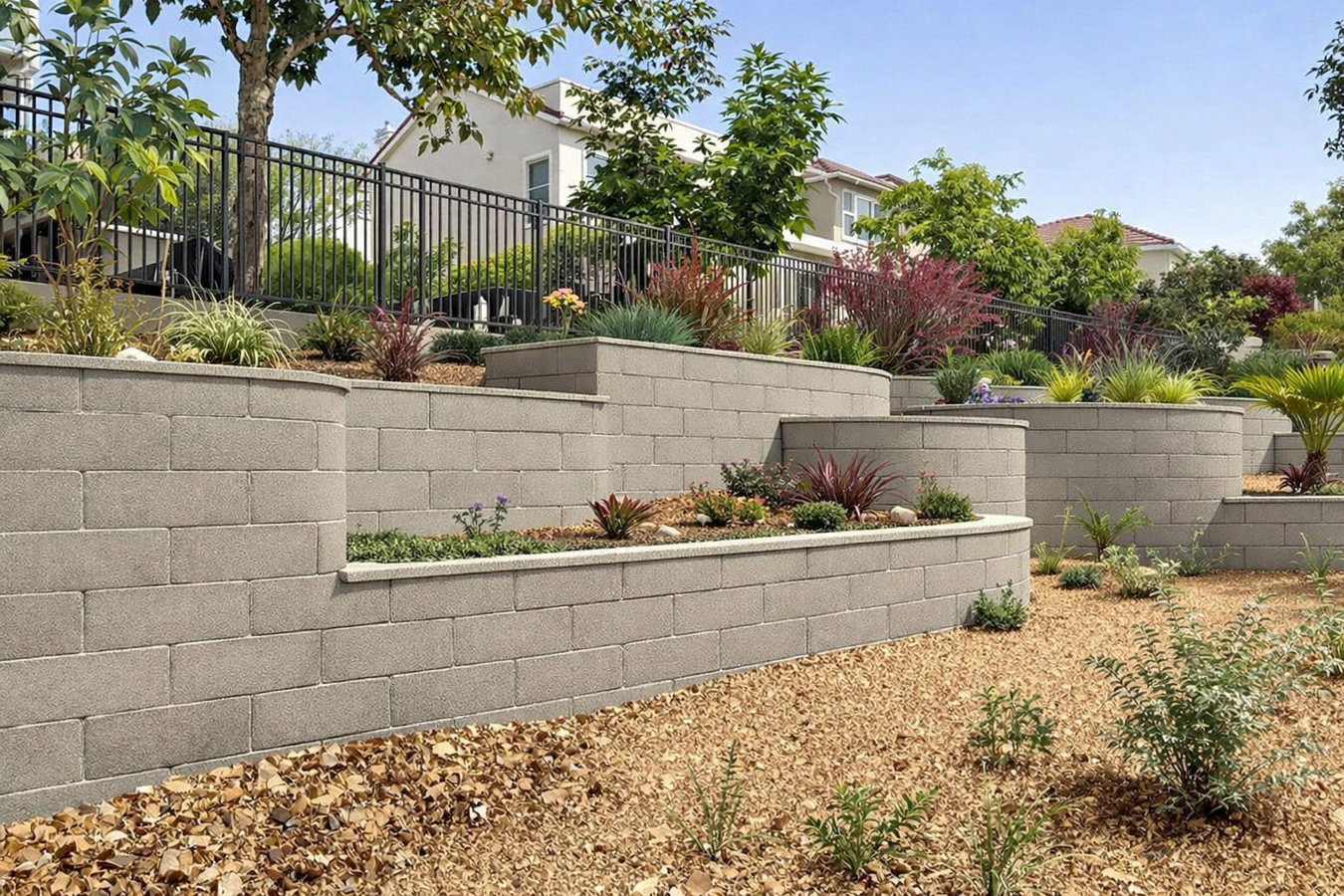 Concrete retaining walls in Albany, GA
