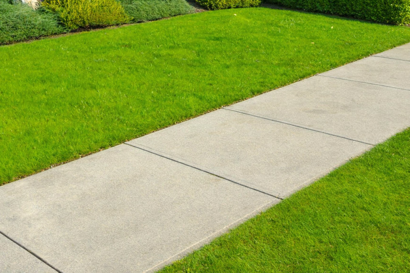Concrete sidewalk building in Albany, GA